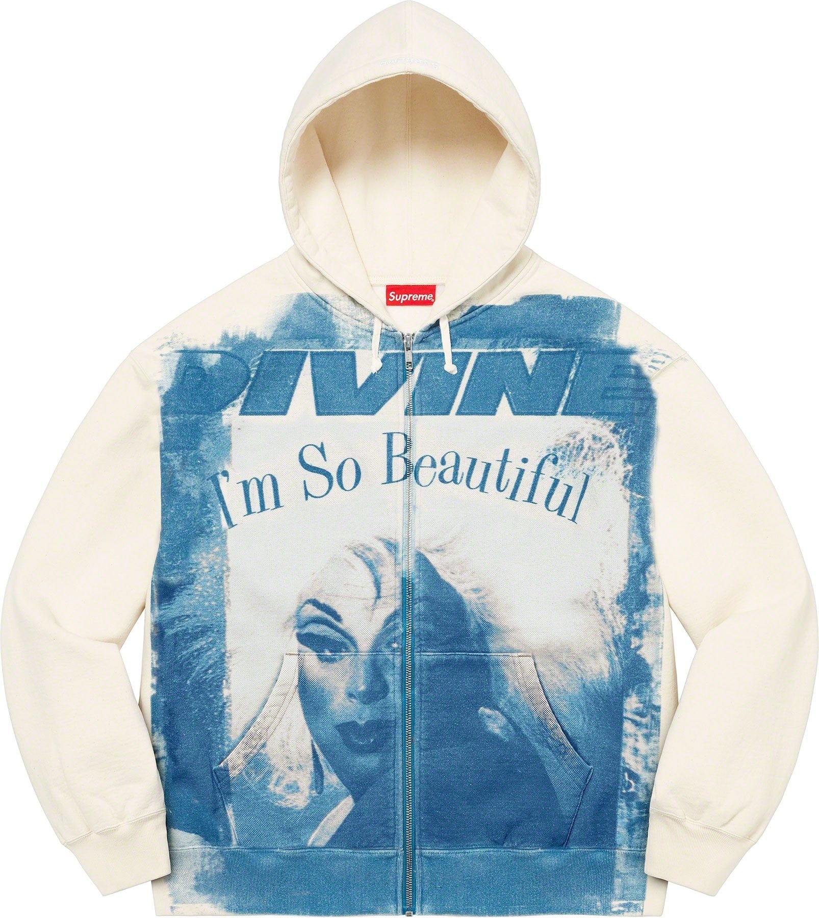 Divine Zip Up Hooded Sweatshirt view 3